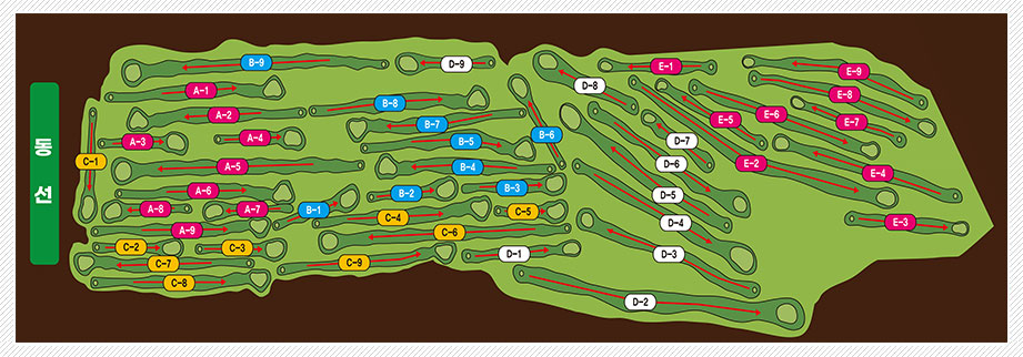 파크골프장 코스
