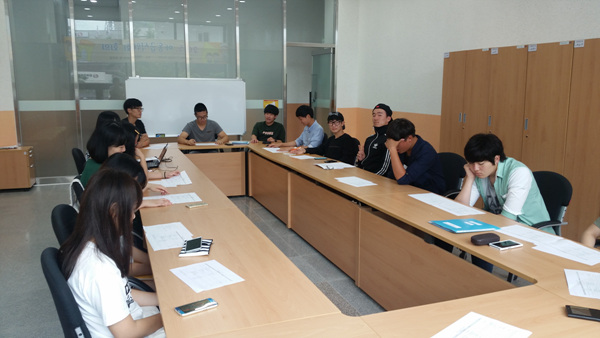 청소년운영위원회 정기회의(2015년 7월 12일)